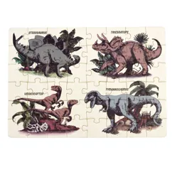 mini-puzzle prehistoric land