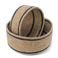 woven seagrass decorative baskets (set of 2) - natural
