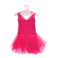 robe au crochet (3-4 ans) - rose vif