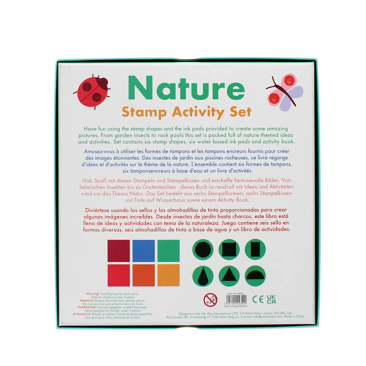 stamp activity set - nature