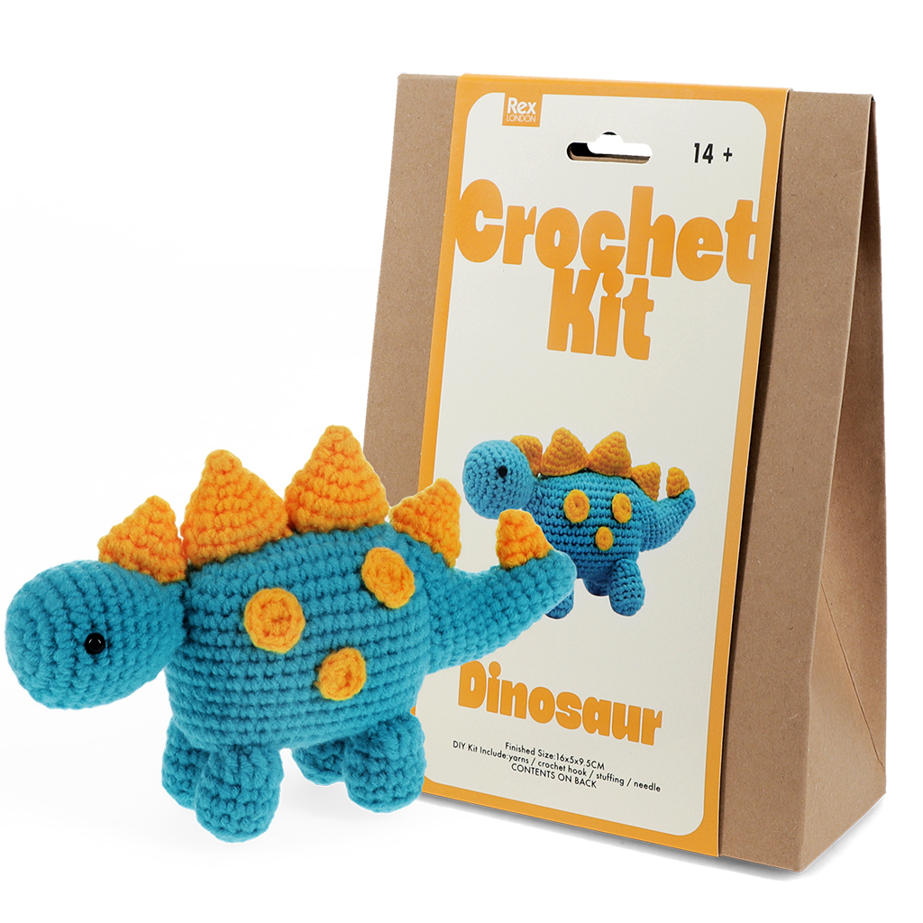 crochet kit - dinosaur