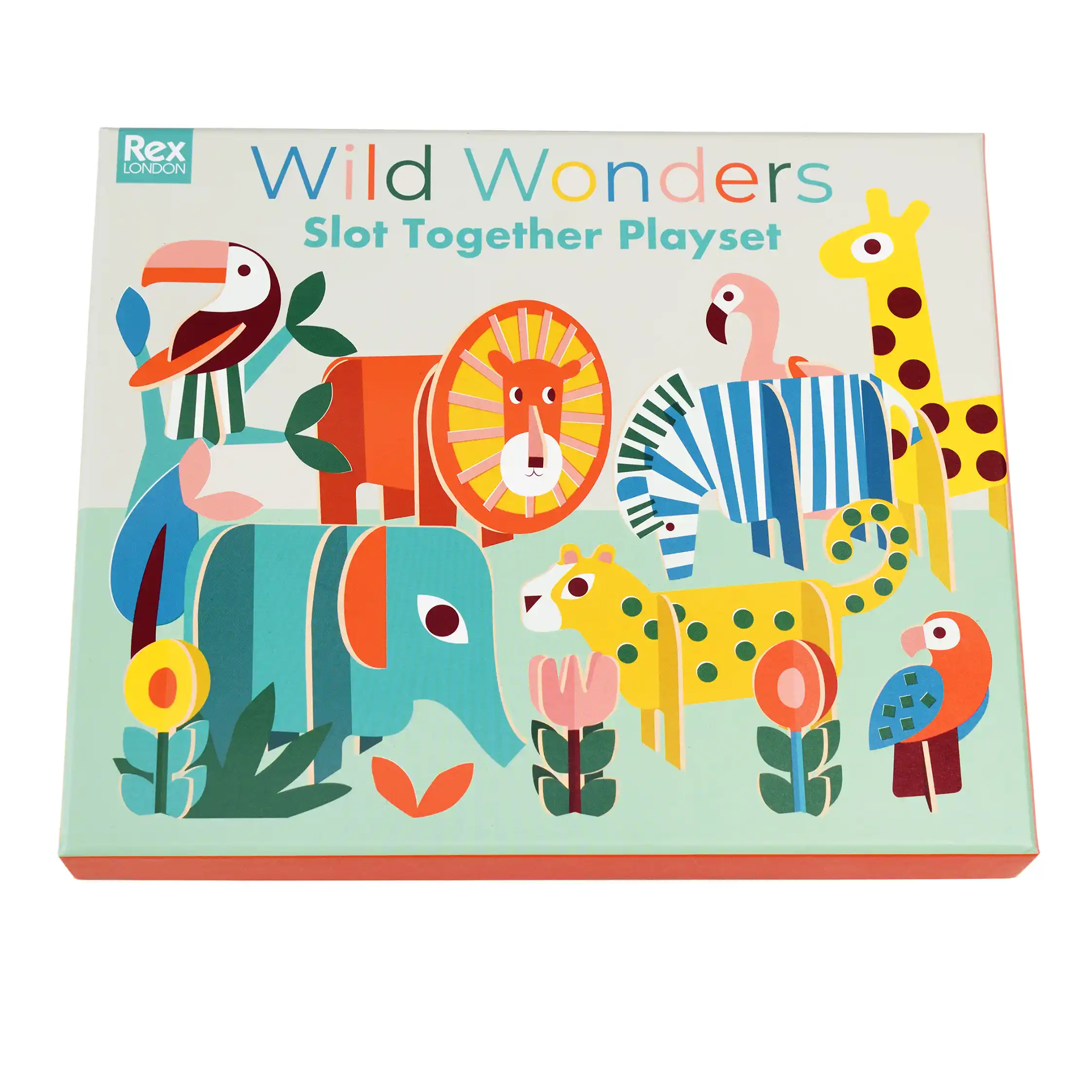 slot together playset - wild wonders