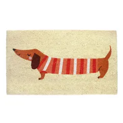 doormat - sausage dog