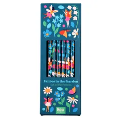 hb pencils (pack of 6) - fairies in the garden hb pencils (pack of 6) - fairies in the garden