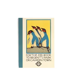 a6 notebook - tfl vintage poster "for the zoo..." a6 notebook - tfl vintage poster "for the zoo..."