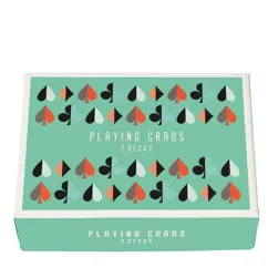 box of playing cards (two decks) box of playing cards (two decks)