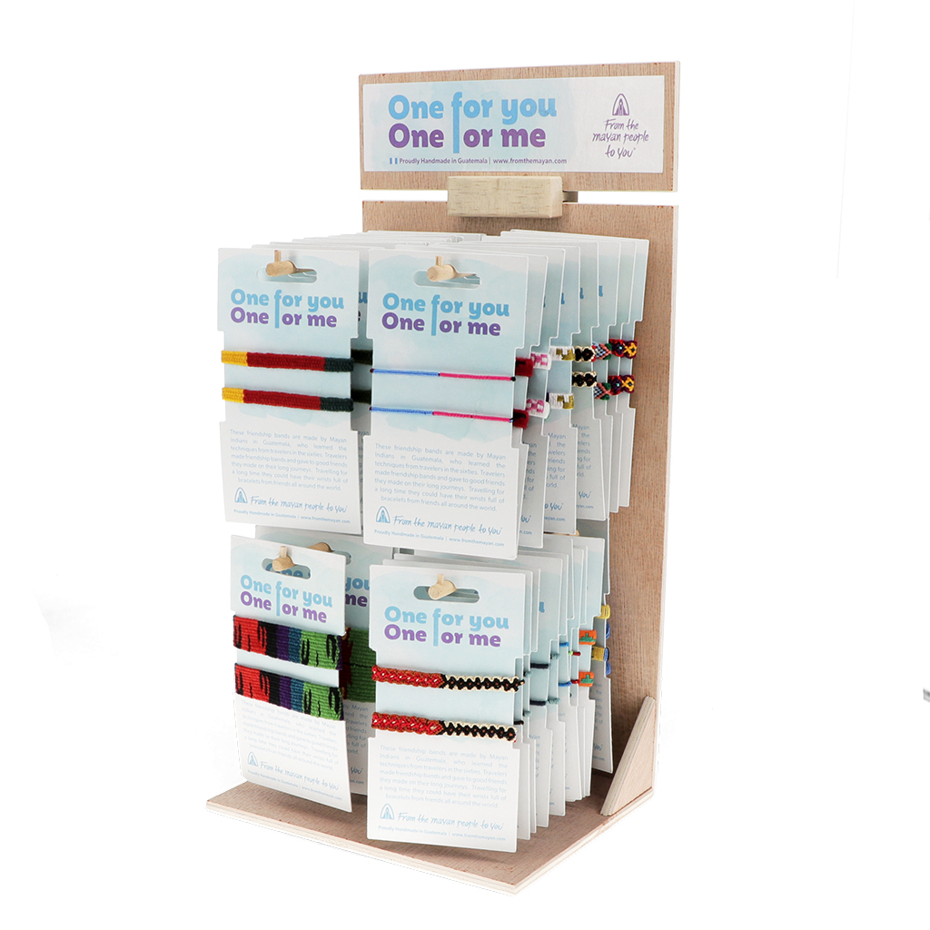 handmade mayan friendship bracelets - assorted