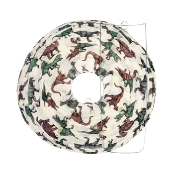 paper lampshade - prehistoric land paper lampshade - prehistoric land