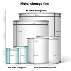 kleine deko-dosen fish (2-er set) kleine deko-dosen fish (2-er set)