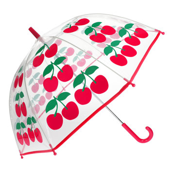 transparenter regenschirm - cherry