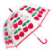 transparenter regenschirm - cherry