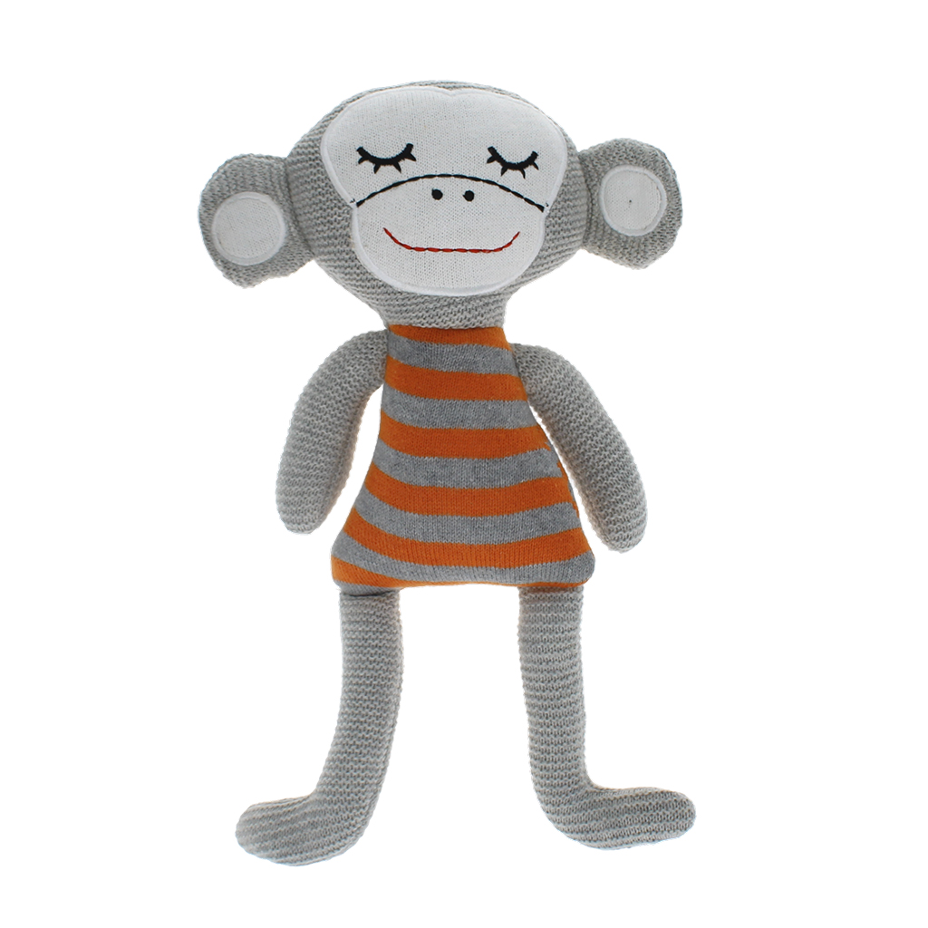 knitted soft toy - monkey