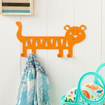 metal wall hanger - tiger