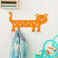 metal wall hanger - tiger
