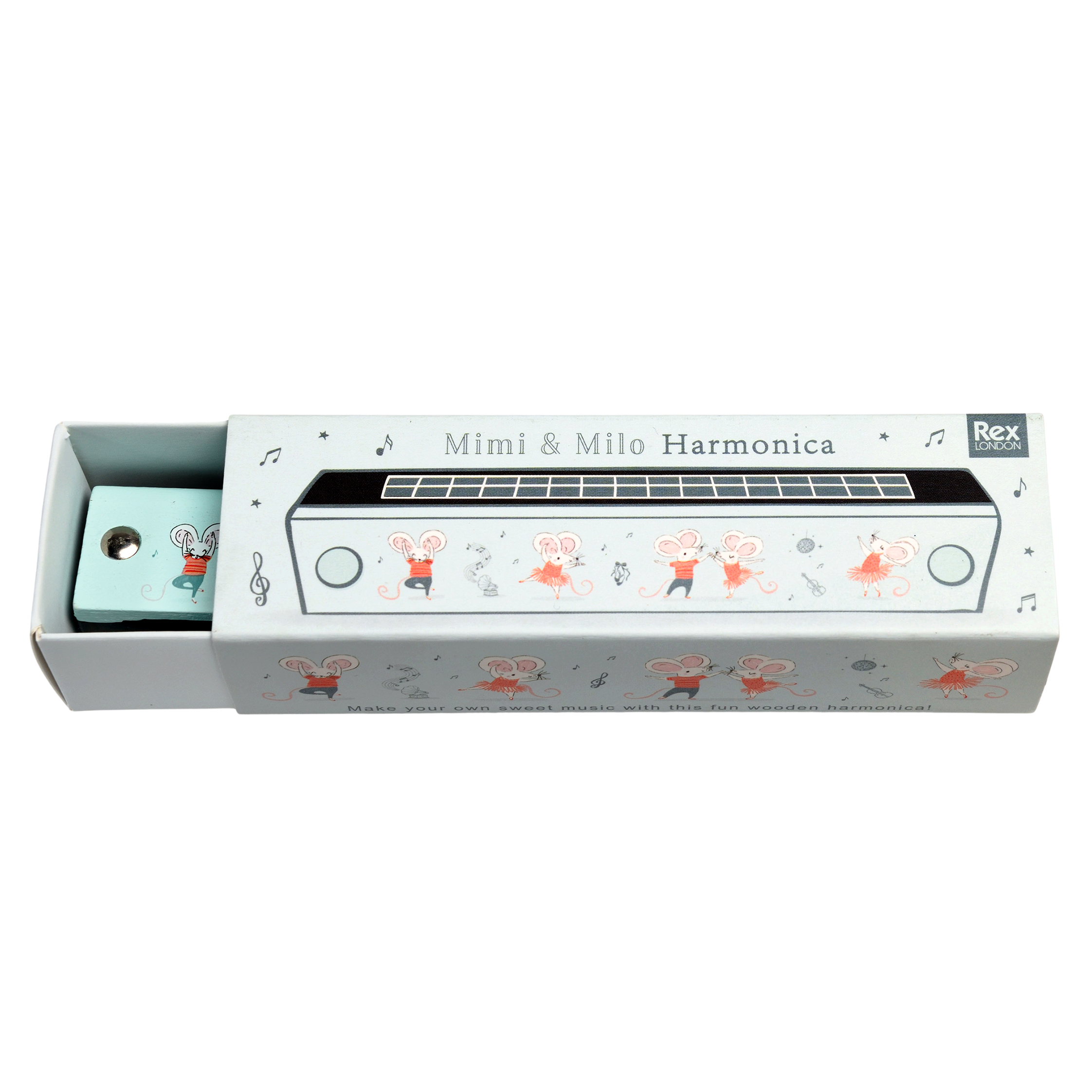 mundharmonika aus holz mimi and milo