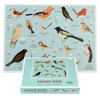 jigsaw puzzle (1000 pieces) - garden birds jigsaw puzzle (1000 pieces) - garden birds