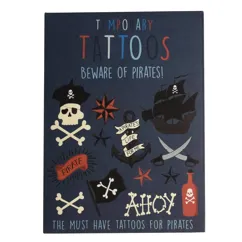 temporary tattoos - beware of the pirates