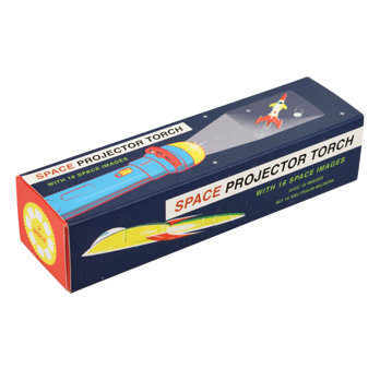 projector torch - space age