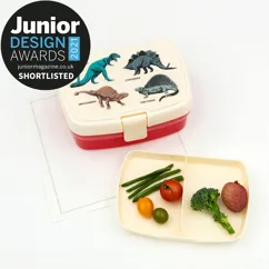 lunch box with tray - prehistoric land lunch box with tray - prehistoric land