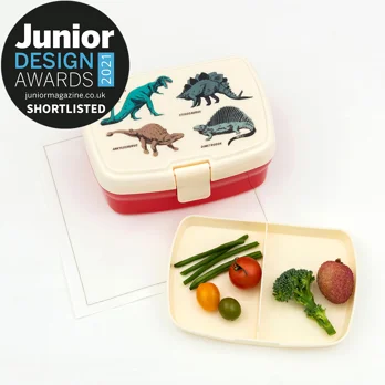 lunch box with tray - prehistoric land lunch box with tray - prehistoric land