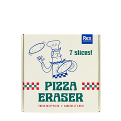 pizza eraser (7 slices)