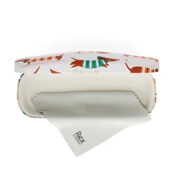 glasses case & cleaning cloth - sausage dog glasses case & cleaning cloth - sausage dog