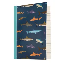 a5 notebook - sharks