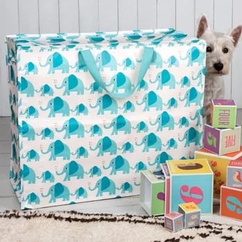 jumbo storage bag - elvis the elephant jumbo storage bag - elvis the elephant