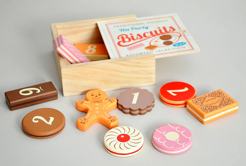 galletas tradicionales de madera