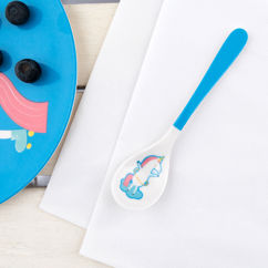 melamine spoon - magical unicorn