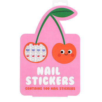 nagelsticker für kinder (100-er packung) - cherry