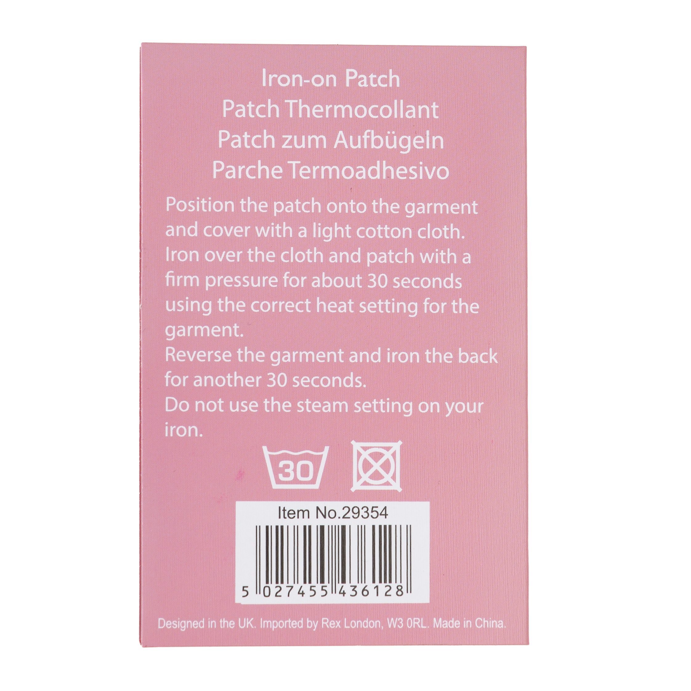 patch fer à repasser sucette glacée