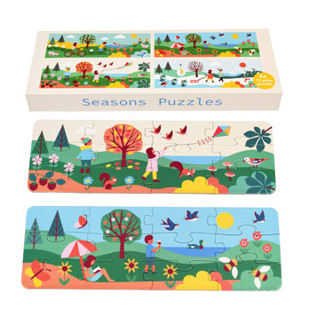 four seasons jigsaw puzzles