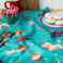 cotton tea towel - festive friends