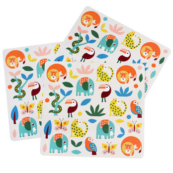 animal stickers - wild wonders