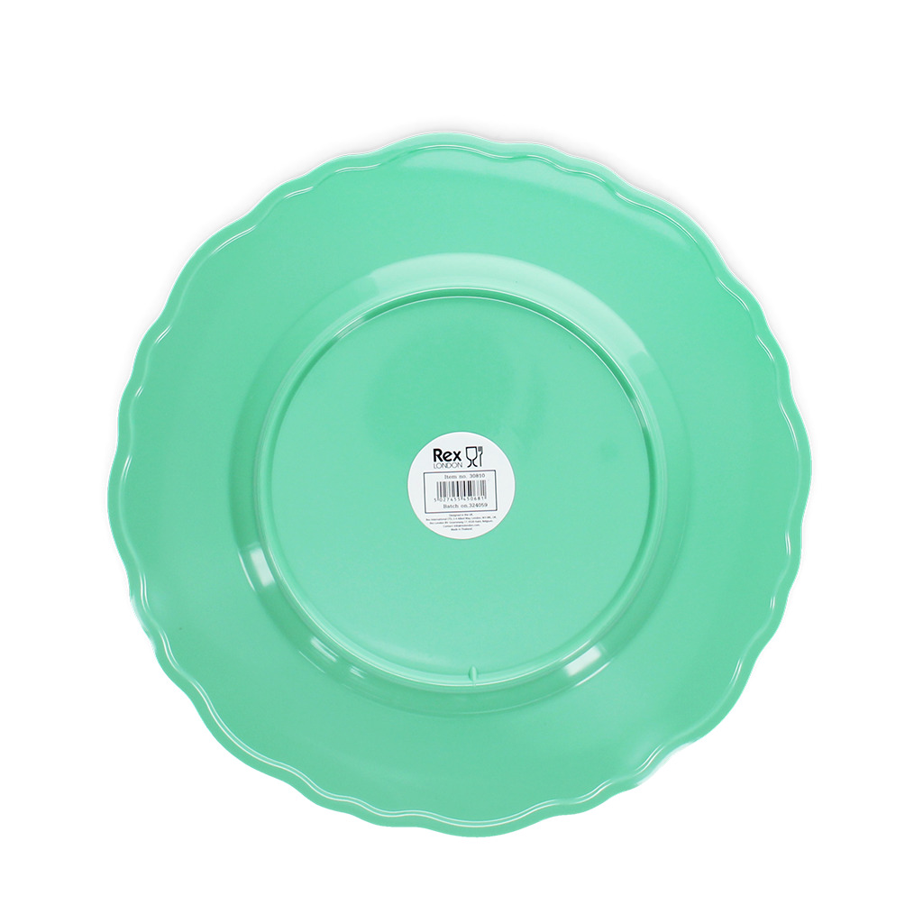 assiette mélamine (20cm) - pistache