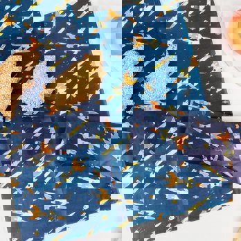 30 sheets greaseproof paper - space age