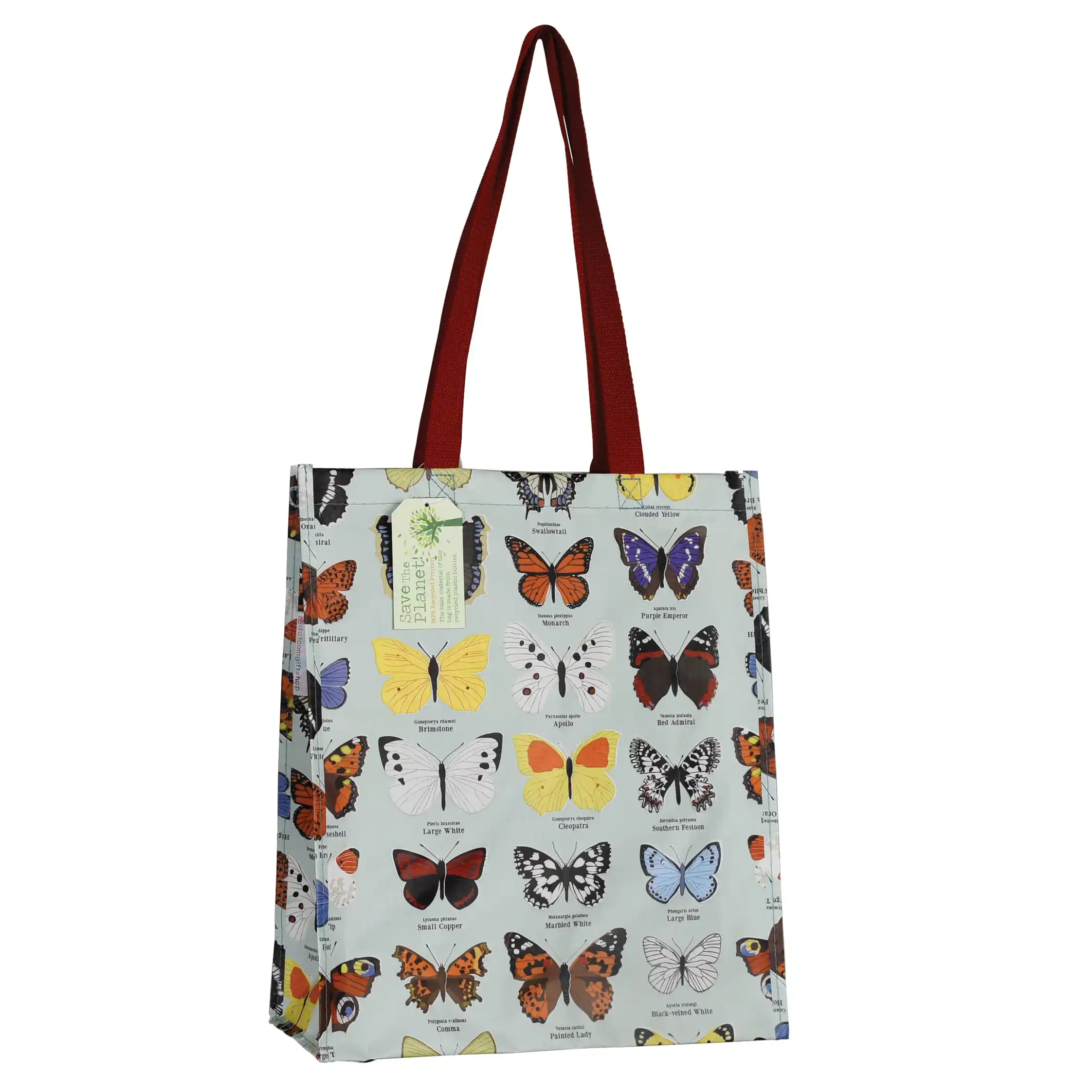 recycled shopping bag - butterfly