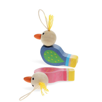 ko-ko wooden bird whistles - assorted