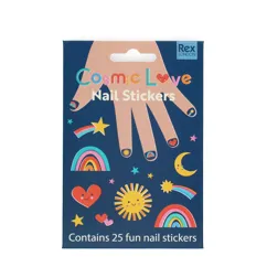 children's nail stickers - cosmic love children's nail stickers - cosmic love