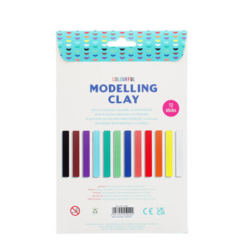 colourful modelling clay