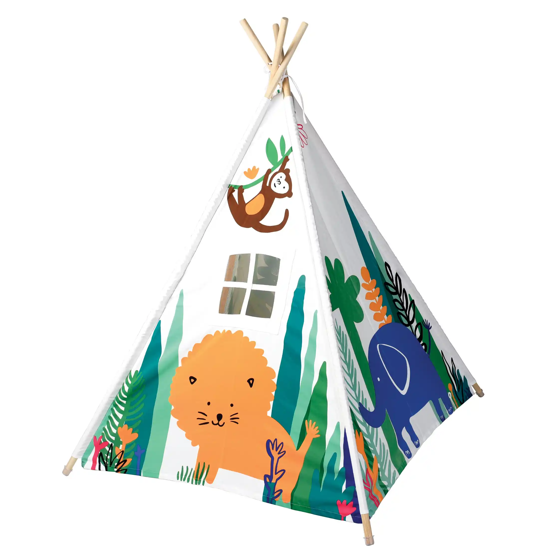 tipi enfant la jungle