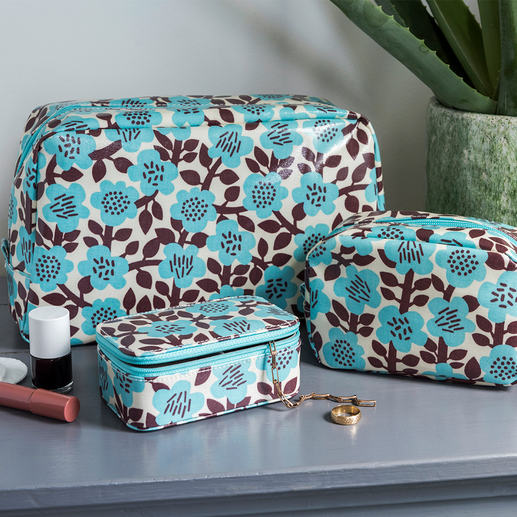 wash bag - astrid flower