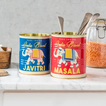 boîtes de rangement masala et javitri (lot de 2) boîtes de rangement masala et javitri (lot de 2)