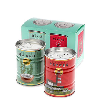 cornish salt and pepper shakers