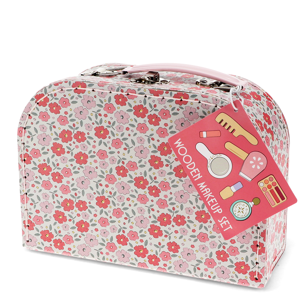 coffret de maquillage en bois