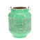 enamel tealight lantern - green