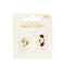 mini hair claw clips (set of 2) - party dogs