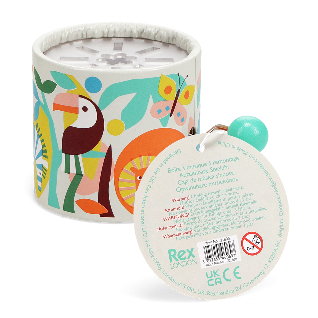 aufziehbare spieluhr - wild wonders