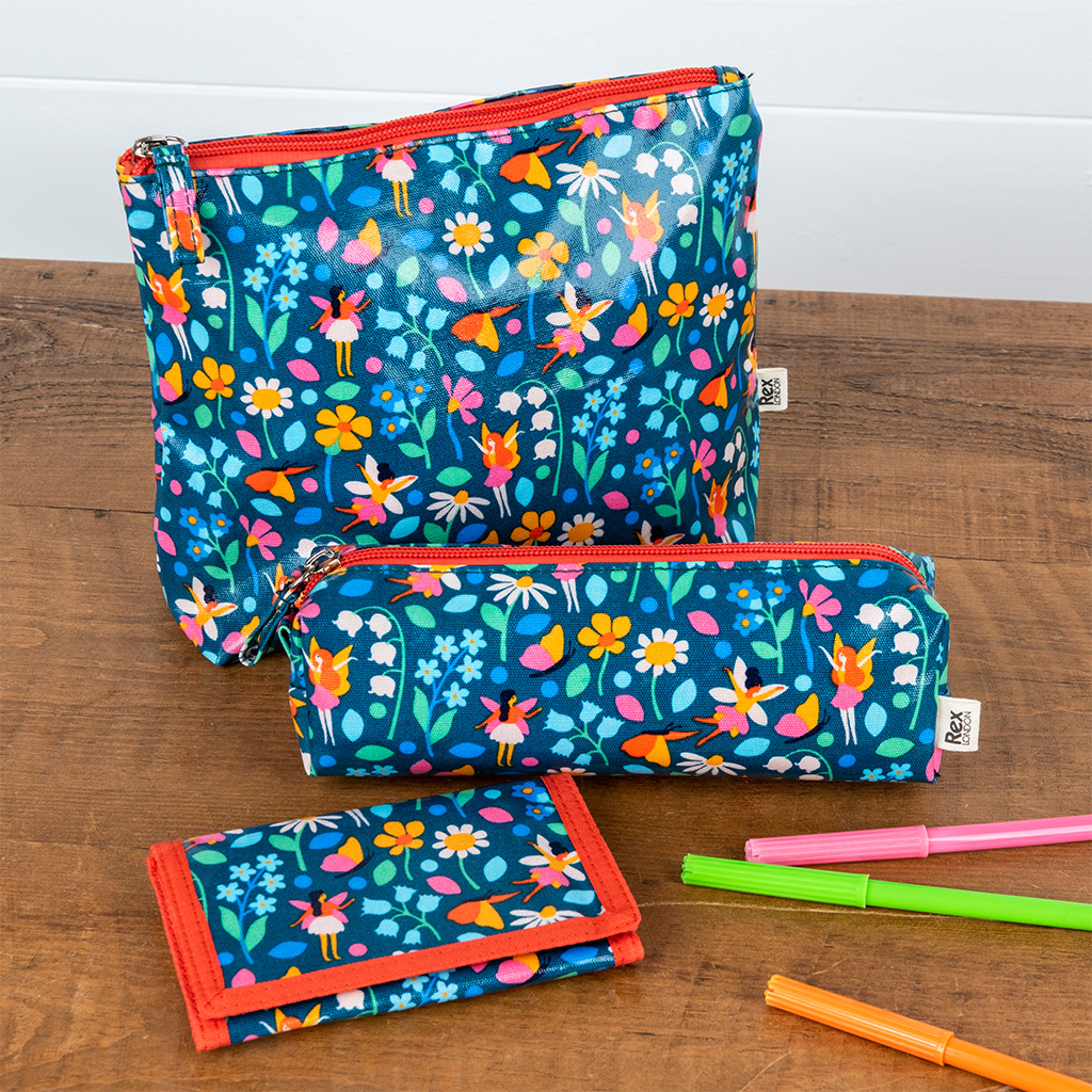 trousse à crayons fairies in the garden